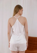 Pijama scurtă Satin 2 piese J1220