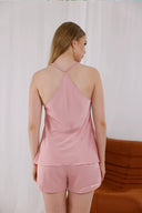 Pijama scurtă Satin 2 piese J1220